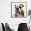 Watercolor British Bulldog-628610104-628610089