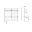 Cynsere 16 Pair Shoe Storage Cabinet-1821933510