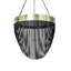 Brass & Leather Fringe Chandelier