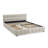 Queen Size Upholstered Bed ,Comfortable Upholstered Bed Frame, Chenille Fabric, With Headboard And Solid Bed Frame. With Drawer For Storage.-Beige(88.5''*68.5''*31'')-328836073-328836072