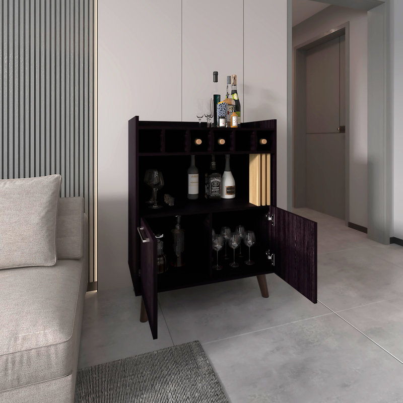 Bar, 2 portes, 1 tablette