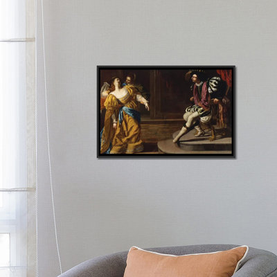 « esther before ahasuerus, c. 1630 », reproduction d’impression sur toile tendue