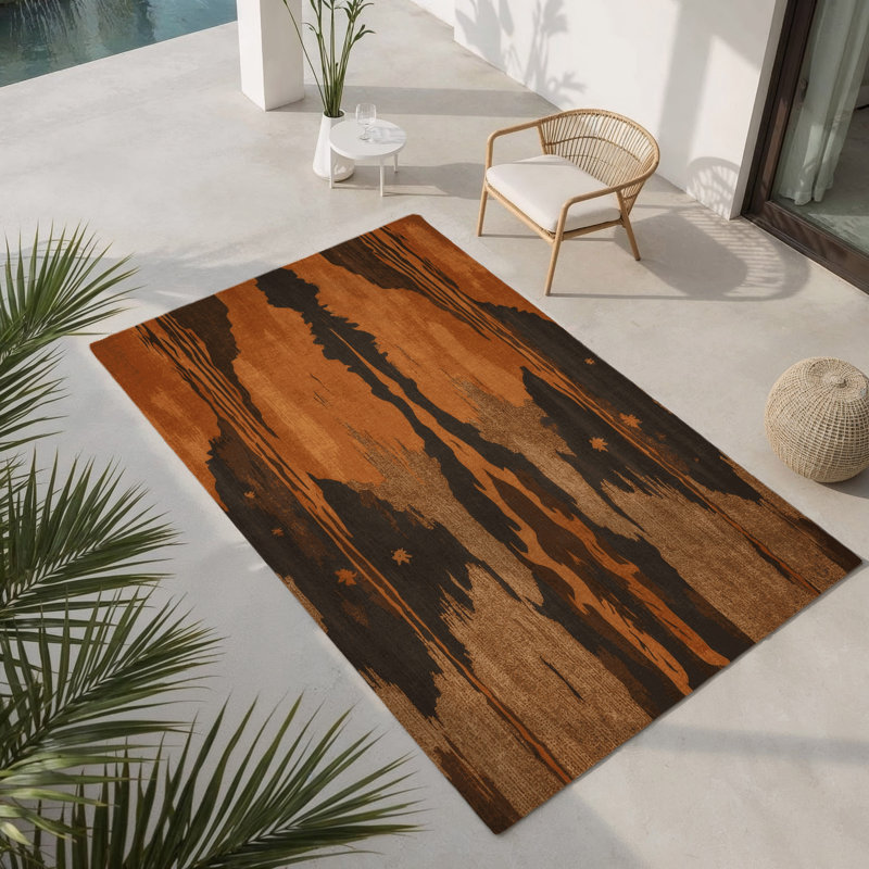 Tapis intérieur et extérieur Terra Symphony, Rectangle 1 pi 6 po x 2 pi 6 po