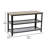 Sochi 3-Tier Entryway Bench with Mesh Metal Shoe Storage Shelves-1097051106