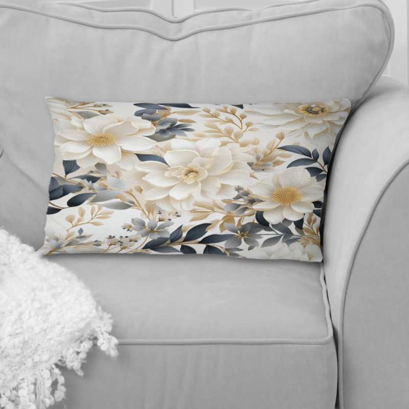 Coussin Ethereal Blooms I - Plants