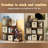 3 Cube Vinyl Record Storage | DIY Stackable 120-150 Records Visualize Album Storage Record Storage Crate