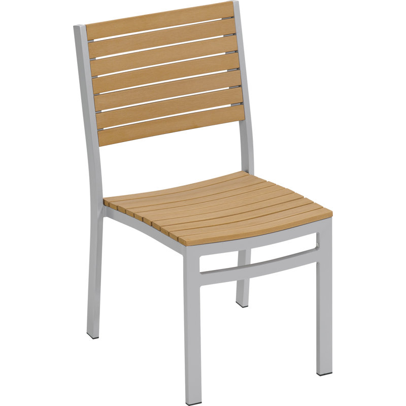 Travira Side Chair, Tekwood Natural, Flint