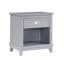 Sely Nightstand, 1 Drawer W Open Cubby, Ring Handle-122000244