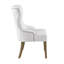 Chaise rembourrée Idalou capitonnée beige et miel rustique-376707618-357335836
