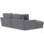 Chaise longue double 2 pièces Gerstner avec ports de charge USB Gerstner-1737010543