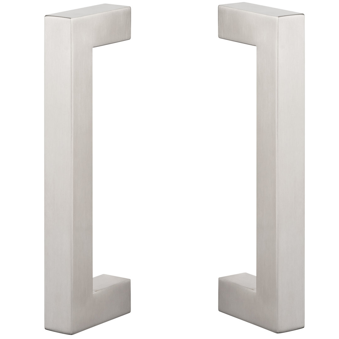 Barn Door Handle, 9", Square, 2-sided (Set of 2) Sure-Loc Hardware 