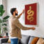 Gilded Serpent Graphic - Wrapped Canvas-2084711514-2084711516