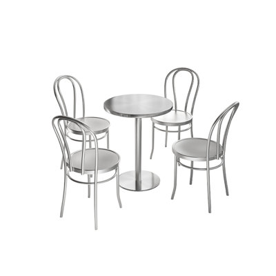 Pleureur 4 - Person Pedestal Dining Set