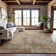Premium Machine Washable Gurubaksh AMF1162 Modern Rug