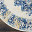 Tapis oriental bleu / ivoire Burnie-453776544