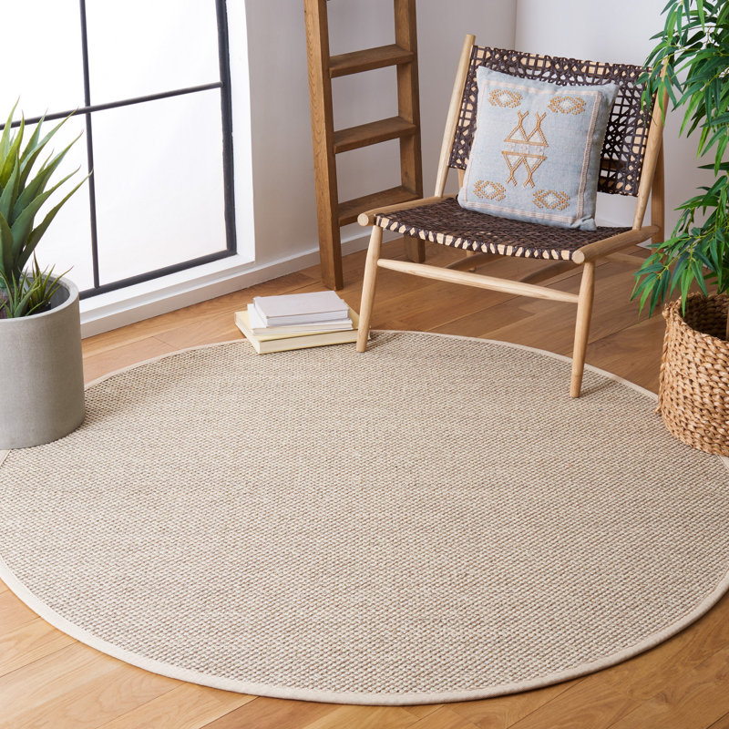 Torbin Sisal Area Rug, Round 244 cm, Beige
