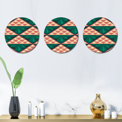 Ensemble de 3 décorations murales