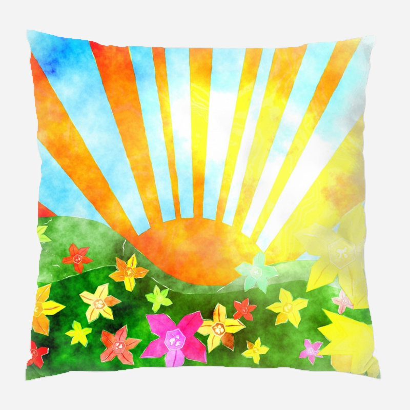 Housse et insert de coussin carré Elgin, Microsuède, Intérieur