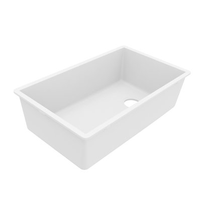 32" Undermount Quartz Composite Sink
