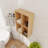 24" Floating Bathroom Side Cabinet With 2 Shelves