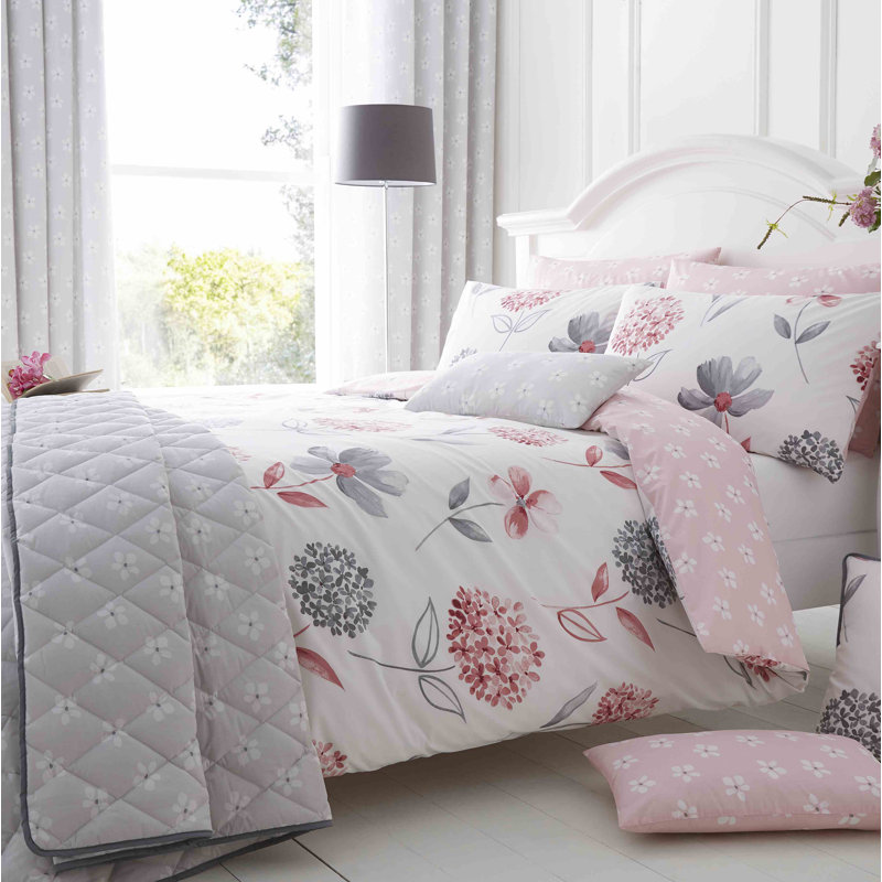 Calhoun Grey Cotton Blend Bedspread