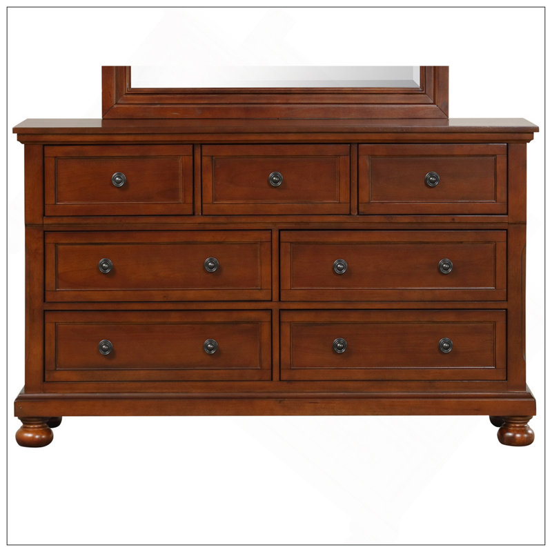 Commode Meade, cerise
