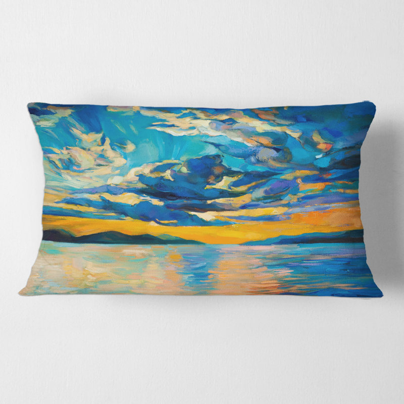Housse et housse de coussin rectangulaire Cloudy