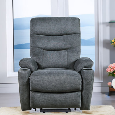 Upholstered Heated Massage Chair