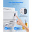 Commercial Ice Shaver 220LBS/H Electric Snow Cone Maker Ice Crusher White