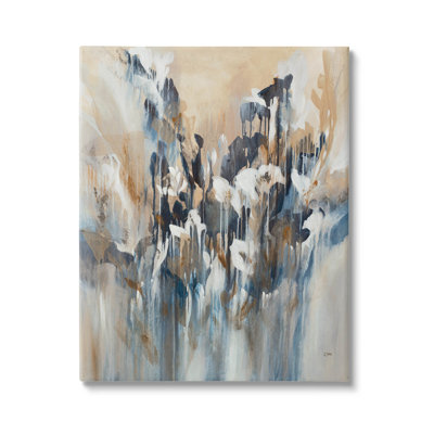 «Layered Botanical Abstract», art mural par K. Nari