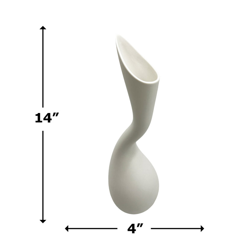 Dounia Handmade Ceramic / Porcelain Table Vase