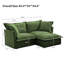 Canapé modulaire avec repose-pieds pour ensemble de salon modulaire Shetucket-1023722756-1023722757