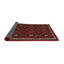 Tapis de zone rouge/noir contemporaine Palatino-1685173634