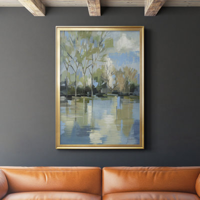 «Enchanted Forest II», reproduction encadrée de qualité supérieure - prête à être accrochée