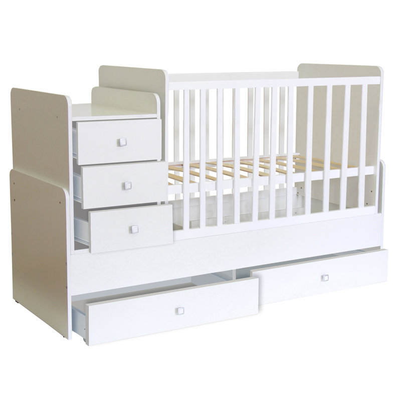 Damari Cot Bed, White