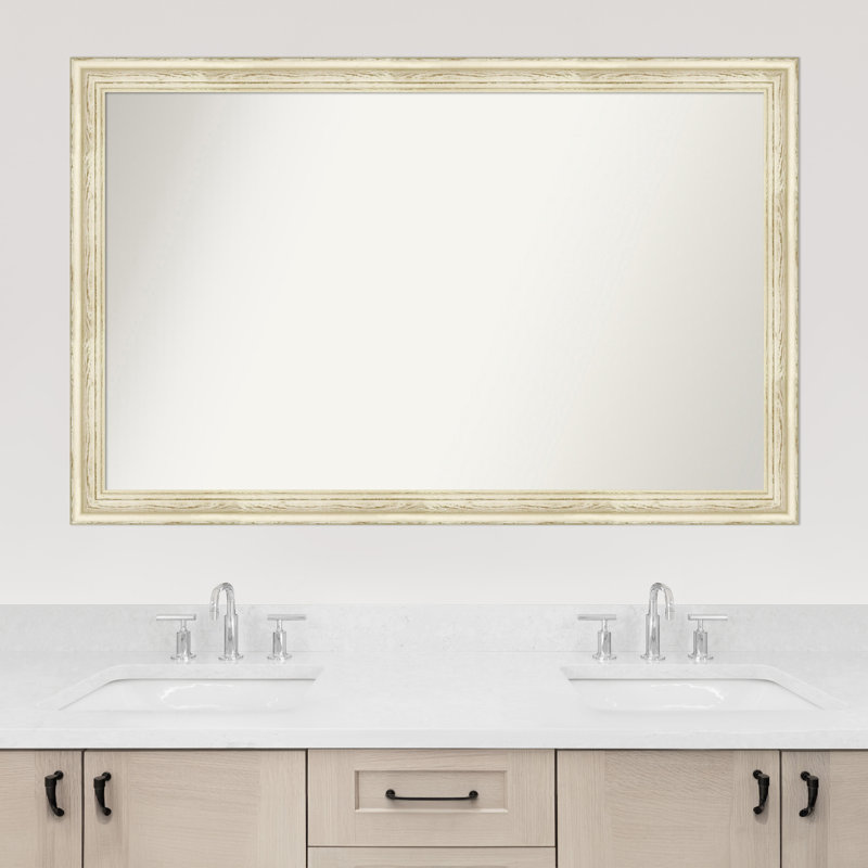 Miroir mural pour salle de bain Country, Rectangle, H 32,5 po x l 50,5 po