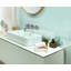3" X 12" Glass Brick Look Subway Wall Tile-327954874