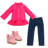  Sophia's 3-Piece Winter Outfit with Boots for 14.5" Dolls