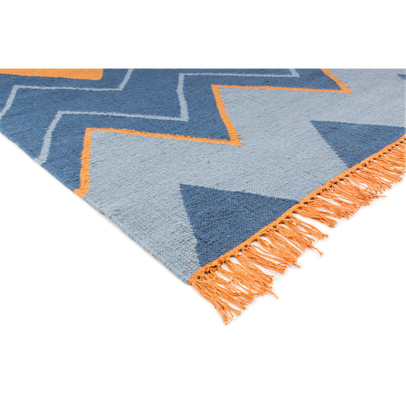 Tulane Chevron Hand Woven Area Rug, Rectangle 200 x 290cm