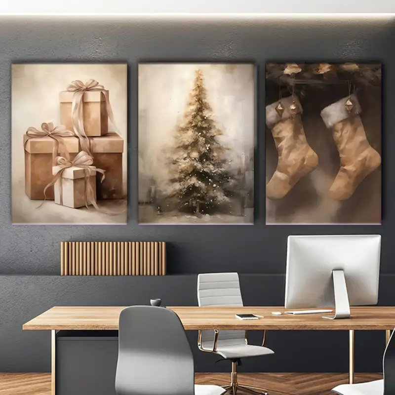 3 Piece Wrapped Canvas Print