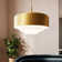 Modern Tiers 1 - Light LED Drum Pendant