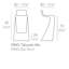 Wing 28.25" Patio Bar Stool-49193526