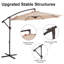 Parasol en porte-à-faux 10 pi Hawkinsville-1824452969