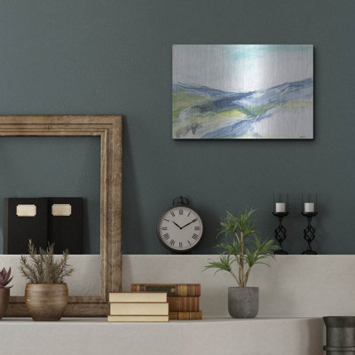 Ivy Bronx 'Blue Hills' by Jan Weiss Metal Wall Art