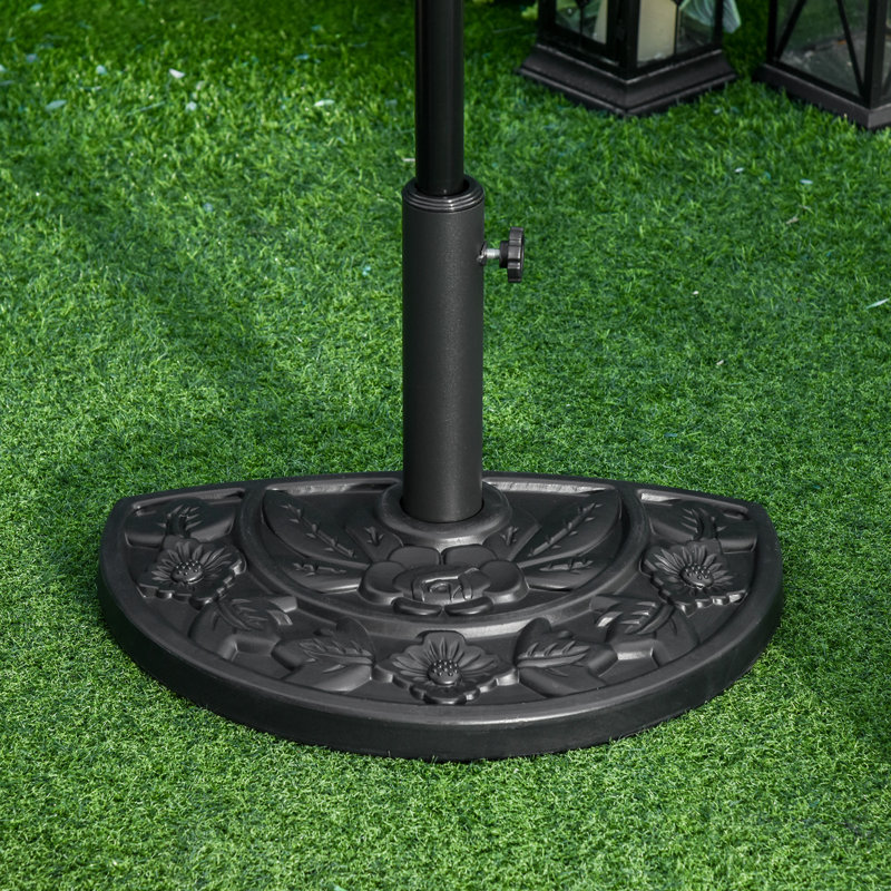 Base de parasol en plastique Riggleman