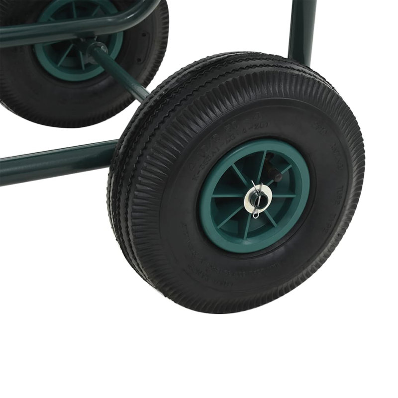 Chariot d'arrosage avec tuyau d'arrosage 1/2 po 246,1 pi