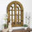 Paola Solid Wood Dome Mirror-554313295-557338863