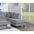 Contemporary 3Pc Sectional Set Corduroy Couch LAF Sofa RAF Chaise Ottoman L-Sectional-1791072468