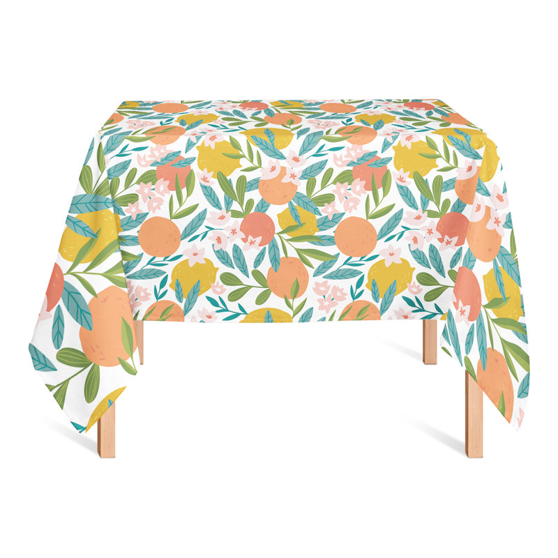 Nappe 2 agrumes, Blanc