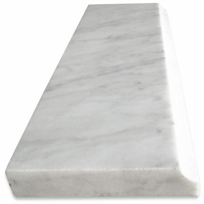 Carrara Trim Molding 4" x 12" Marble Floor Use Tile